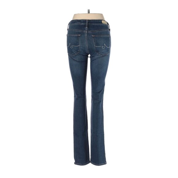 Adriano Goldschmied The Prima Mid-Rise Cigarette Jeans 26R Womens Denim Blue Mad - Picture 2 of 4
